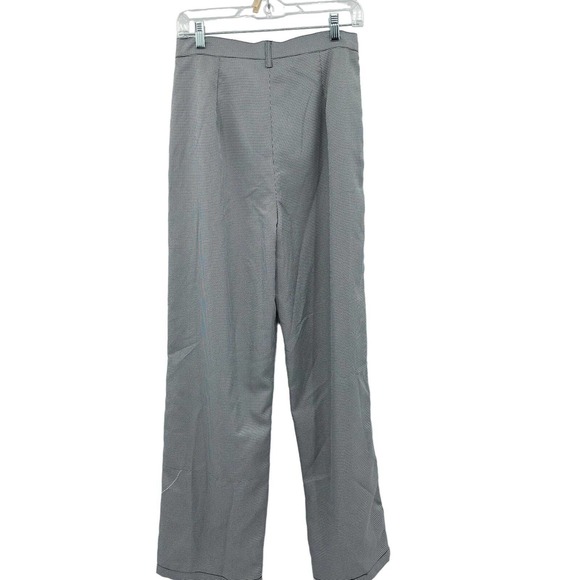 4th & Reckless Women Houndstooth Pattern Trouser Pants - Picture 8 of 9